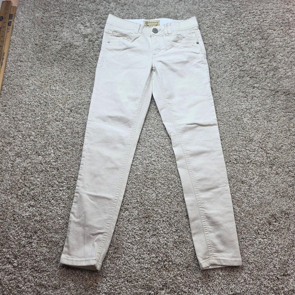 Democracy Ab Technology Skinny Pants Womens 2 Cream Off White Outdoor Casual